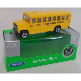 Gele Amerikaanse schoolbus Miniatuur 