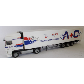 DAF XF 10 SC 4x2 met 3 Assige koeloplegger - A+G transport