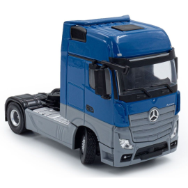 MERCEDES Benz Actros MP4 Gigaspace 4x2 blauwe cabine grijs chassis