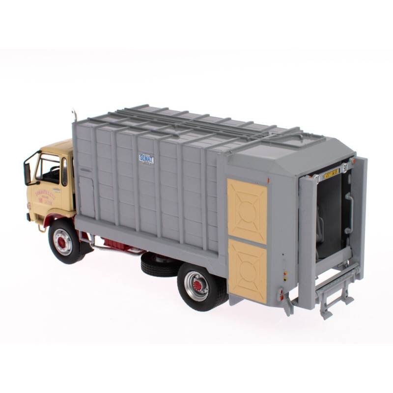 BERLIET GC190BN 4x2 SEMAT afvalcontainer Vrachtwagenminiatuur