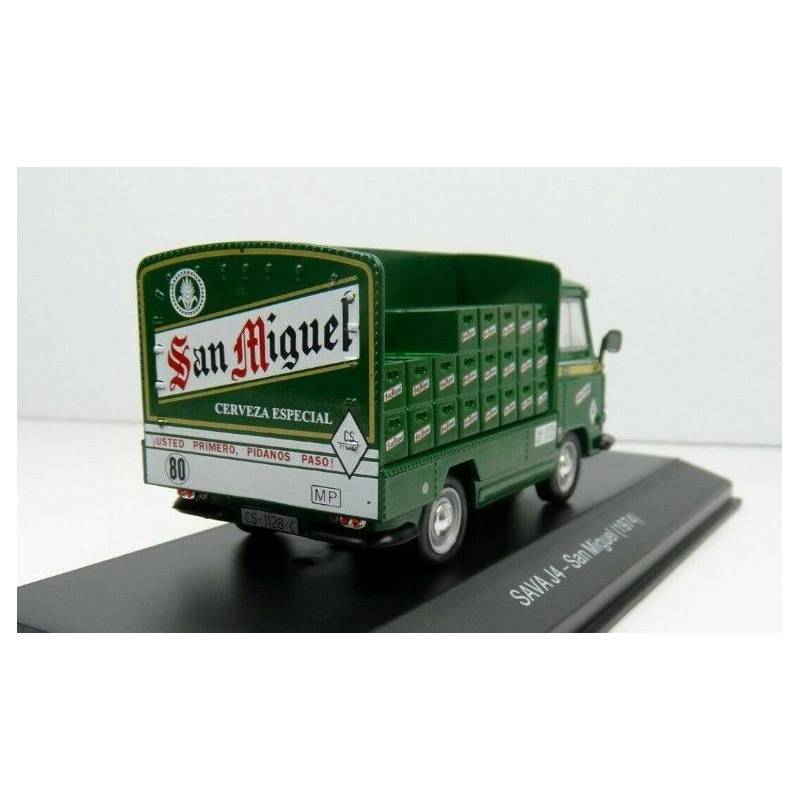 SAVA J4 4x2 drager 1974 SAN MIGUEL in blister Vrachtwagenminiatuur