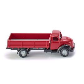 MAGIRUS SIRIUS 4x2 kipper Rood Miniatuurr 