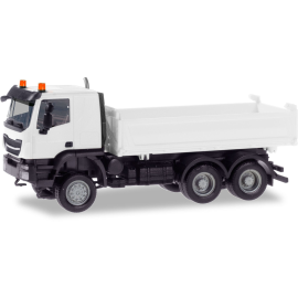 IVECO Trakker 6x4 kipper in set Miniatuurr 