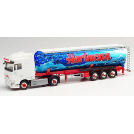 DAF XF SC Euro 6 4x2 met tank 3 HARTMANN assen Miniatuurr 