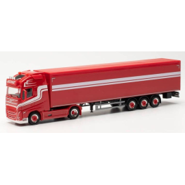 VOLVO FH Gl. XL 4x2 met schuifvloertrailer 3 Assen STAM TRANSPORT Miniatuurr 