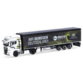 MAN TGX GM 4x2 met TRUCKTAT 3-assige aanhanger Miniatuurr 