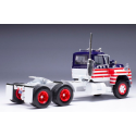 MACK R-Serie 6x4 1966 Rood en blauw Vrachtwagenminiatuur