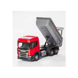 SCANIA G 500 6x4 rood Miniatuurr 