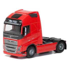 VOLVO FH16 750 XL 4x2 Rood Miniatuurr 