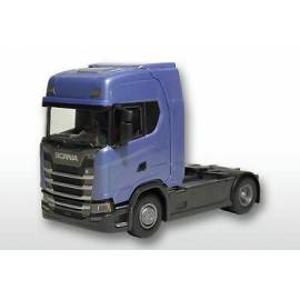 SCANIA CS410 4x2 Blauw Miniatuurr 