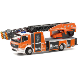 MERCEDES Benz Atego Brandweerwagen met uitrustingskist en draaibare ladder 
