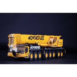 LIEBHERR LTM 1450-8.1 MONTAGRUES mobiele kraan Miniatuur 