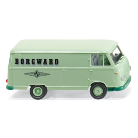 BORGWARD busje Miniaturen van werkvoertuigen 