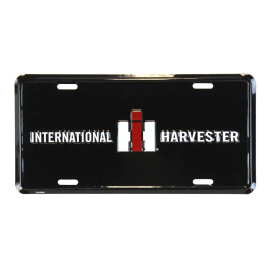 Metalen bord INTERNATIONAL HARVESTER Zwart - 30 x 15 cm 