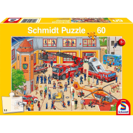60-delige puzzel Kinderdag bij de brandweerkazerne 