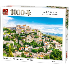 Puzzel van 1000 stukjes Gordes Provence in Frankrijk 