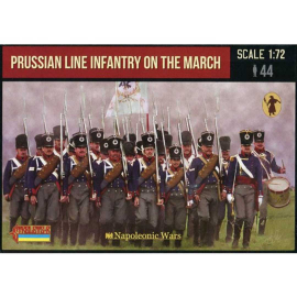 Figurine Prussian line infantry on the march 1:72