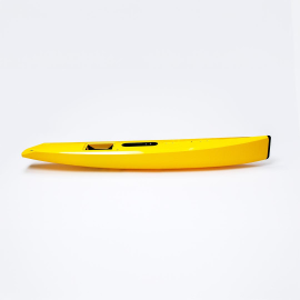 Part for radio-controlled sailboat Fluorescent yellow metal hull DF95V2 + accessories