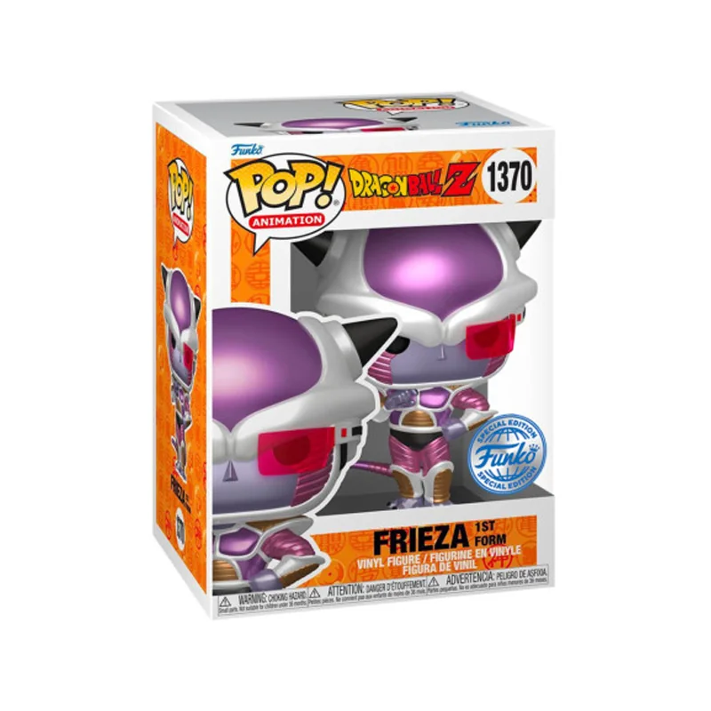 Dbz Pop First Form Frieza Metallic Exclusive Pop figur 