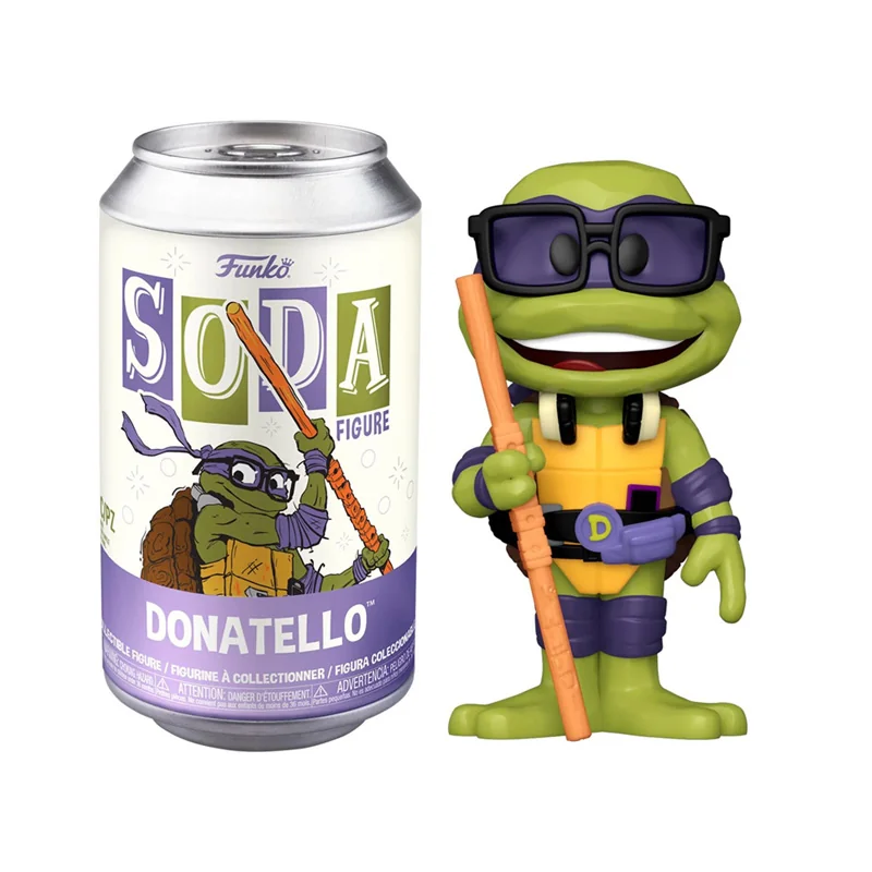 TMNT Ninja Turtles Vinyl Soda Donatello Pop figur 