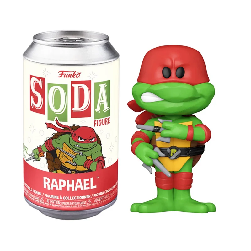 TMNT Ninja Turtles Vinyl Soda Raphael Pop figur 