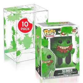 Evoretro Protective Case 0.40mm For Funko Pop Green Splatter X10pcs 