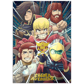 Shonen Avengers Ultimate Golden Poster 30X40cm 