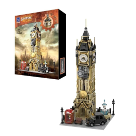 Joyside Series Pantasy Steampunk Clock Tower Park 57cm Building Set Schaalmodel 