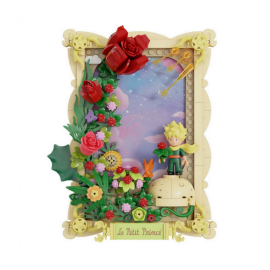 The Little Prince Pantasy The Rose 3D Portrait 31cm Building Set Schaalmodel 