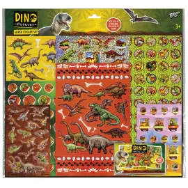 Super Dino Dinosaur Jurassic Park Stickers Super Set 