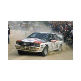 AUDI QUATTRO A2 5 MIKKOLA RALLYE SANREMO 1983 Miniatuur 