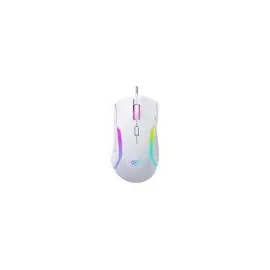 HAVIT - Backlit Gaming Mouse - Wired - White 