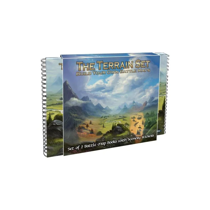 The Terrain Set Build Your Own Battle Map Kit Bordspel 