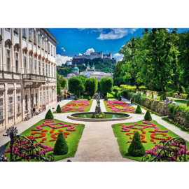 Wooden puzzle – Mirabell Palace and Salzburg Castle – 1010 pcs (100 unique pcs) Puzzel 