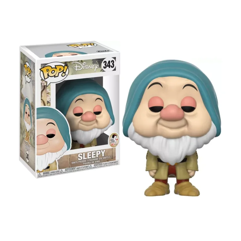 DISNEY - Snow White - POP N° 343 - Sleepy Pop figur 