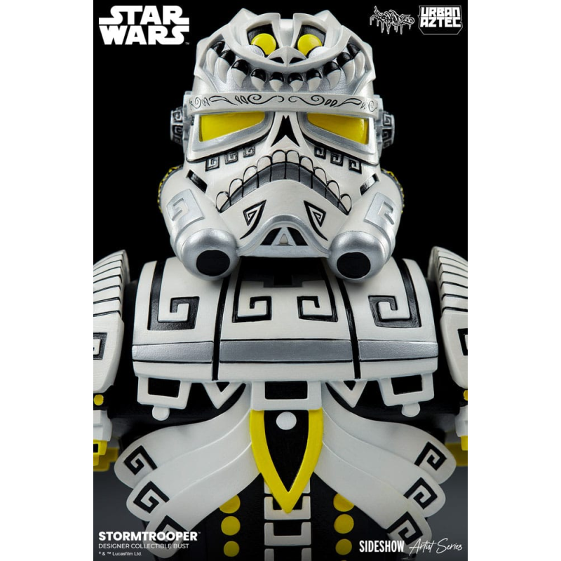 Star Wars bust Designer Bust Sideshow Artist Series Stormtrooper by Jesse Hernandez 18 cm