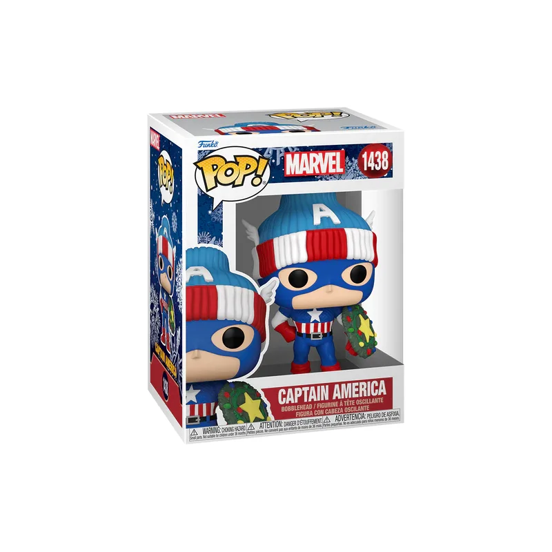 HOLIDAY '24 - POP Marvel #1438 - Captain America Pop figuren