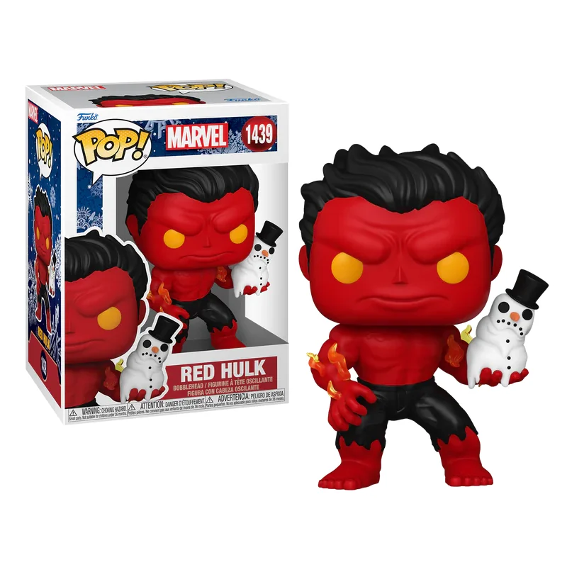 HOLIDAY '24 - POP Marvel #1439 - Red Hulk Pop figur 