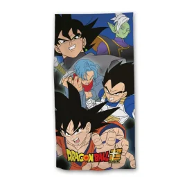 DRAGON BALL SUPER - Goku Vegeta Trunks - Serviette de Plage 70x140cm 