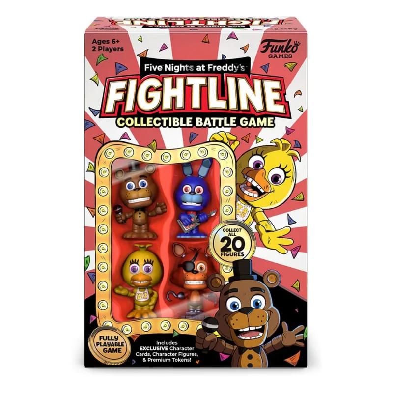 Five Nights at Freddy's Card Game Collectable Battle Game Fightline Premier Set Bordspel 