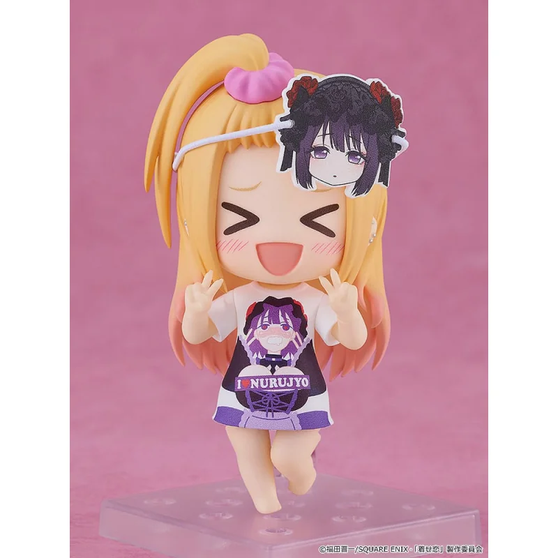 GSC19653 My Dress-Up Darling figurine Nendoroid Marin Kitagawa: Slippery Girls Full Graphic T-Shirt Ver. 10 cm