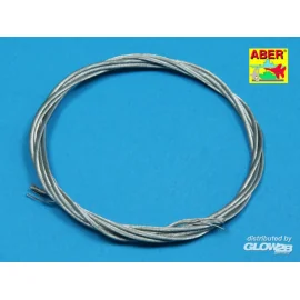 Stainess steel towing cables o 1.3 mm, 1m long 