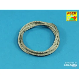 Stainless Steel Towing Cables fi 2.5mm, 125 cm long 