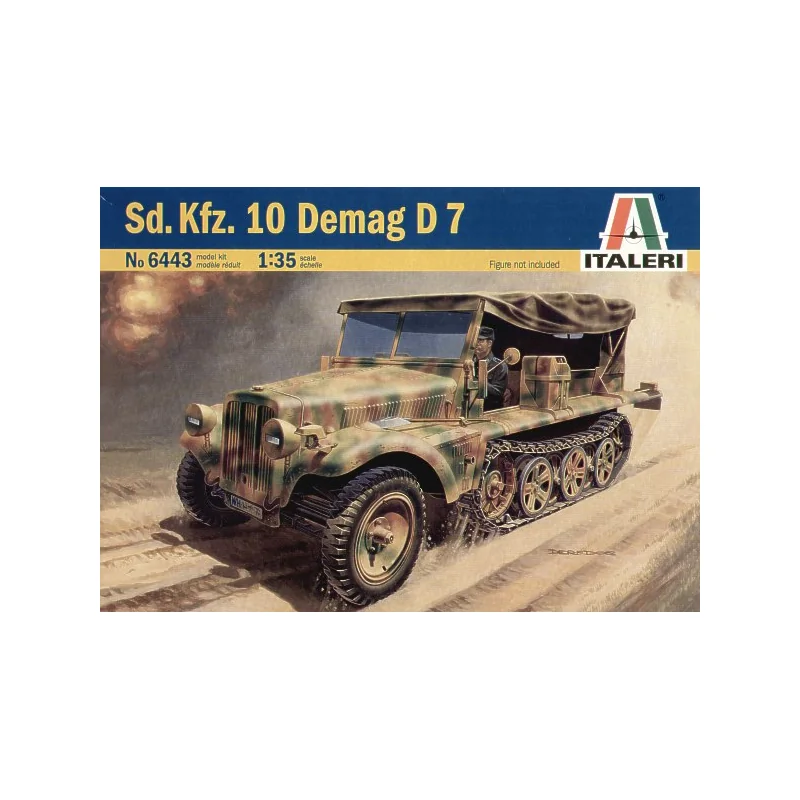 Sd.Kfz.10/5 Demag D7 Schaalmodel 