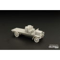 Laurin & Klement 1907 - flatbed truck Militaire modelbouw