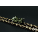 Railway Jeep (2pcs) Schaalmodel 