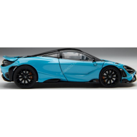 MCLAREN 765LT 2020 BLUE Miniatuur 