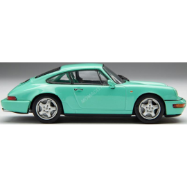 PORSCHE 964 RS 1994 MINT GREEN Miniatuur 