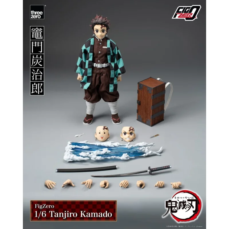 Demon Slayer: Kimetsu no Yaiba FigZero 1/6 Tanjiro Kamado action figure 27 cm