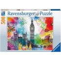 Puzzle 500 p - Map of London Puzzel 